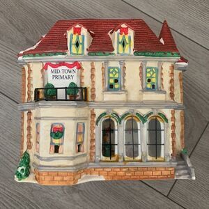 Used Christmas 8 inch. Porcelain house.